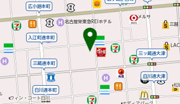 ドクター・ホームネット 名古屋栄店の地図画像