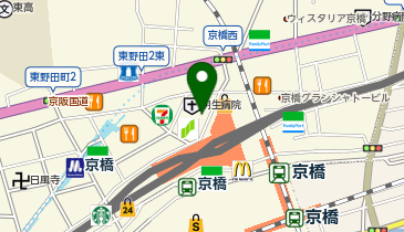 ドクター・ホームネット 京橋店の地図画像