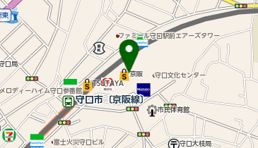 ドクター・ホームネット 京阪百貨店守口店の地図画像