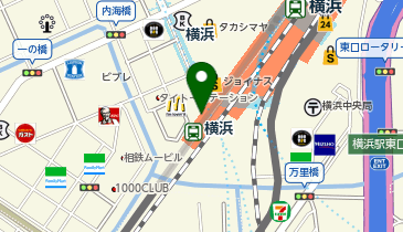 アディダス ブランドコアストア 横浜ジョイナス店の地図画像