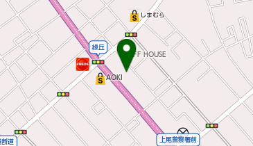 鶏笑 上尾本町店の地図画像
