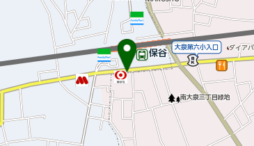 保谷ダイニングの地図画像