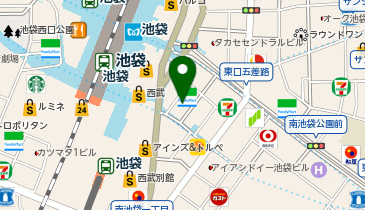 池袋 寿司 まつもとの地図画像