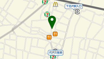 1978年渋谷で生まれたスパゲティ 下北沢店の地図画像