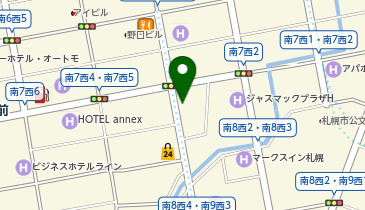 鶏味万彩の地図画像