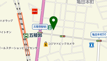 こん堂の地図画像