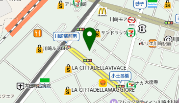 東北うまいもん郷土料理 個室居酒屋 奥羽本荘 川崎店の地図画像