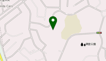 津雲配水場の地図画像