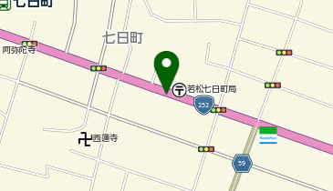 七日町パティオの地図画像