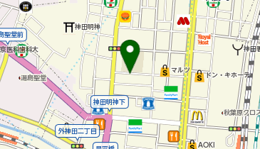 Bee(ビー)本舗 秋葉原店の地図画像