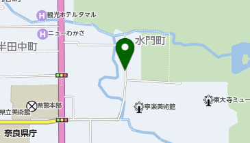 入江泰吉旧居の地図画像