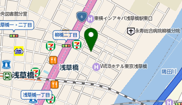 東京タロット美術館の地図画像
