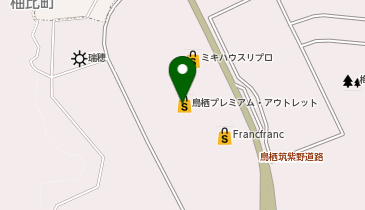 ジャハン 鳥栖プレミアム・アウトレット店の地図画像