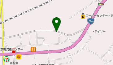 釜山亭 三重店の地図画像