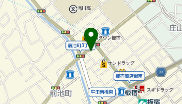 わらび屋本舗 神戸板宿店の地図画像