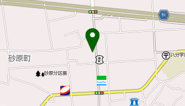 餃子の雪松 砂原店の地図画像