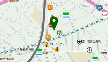 餃子食堂マルケン 上新庄店の地図画像