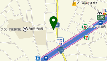 BREAD BROTHERS(ブレッド ブラザーズ) 三宿店の地図画像