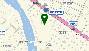 若宮八幡宮の地図画像