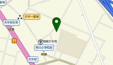 大岡越前守陣屋跡の地図画像