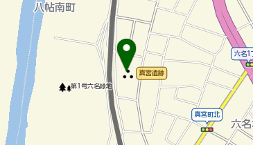 真宮遺跡の地図画像