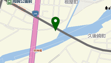 乙川ローラースポーツ場の地図画像