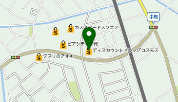 ドラッグストアコスモス 宮代店の地図画像