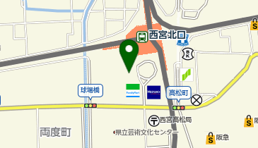 エステティックTBC 西宮北口駅前店の地図画像