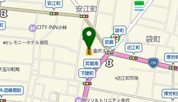 御細工所 produce by 目細八郎兵衛商店 金沢エムザ店の地図画像