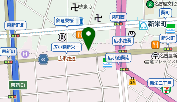 チャードルズ 広小路葵店の地図画像