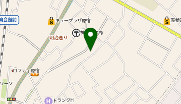 PUMA STORE(プーマストア) 原宿キャットストリートの地図画像