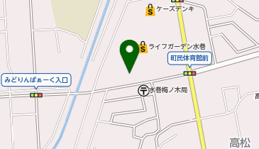 THREEPPY(スリーピー) ライフガーデン水巻店の地図画像