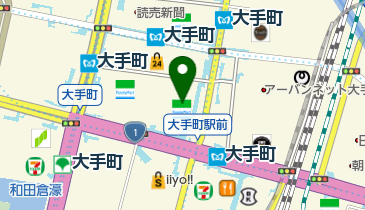 BLOSSOM&BOUQUET(ブロッサムアンドブーケ) OOTEMORI店の地図画像