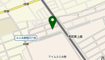 南むさしの公園の地図画像