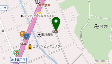 hair studio olgem(ヘア スタジオ オルジェム)の地図画像