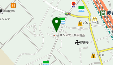 ピジョン動物愛護病院 赤羽院の地図画像