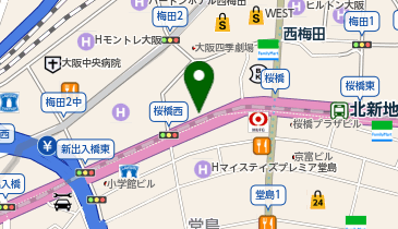 カードボックス オーサカ店の地図画像