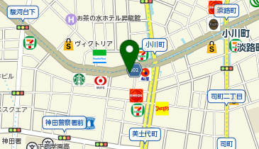 お茶の水カイロプラクティックの地図画像