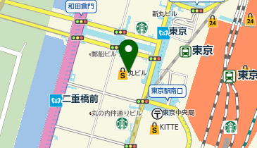 和食サンド WATANABE(ワタナベ) 東京丸ビル店の地図画像