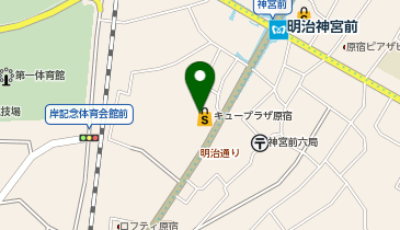 観音山フルーツパーラー 表参道店の地図画像