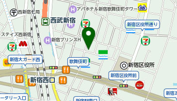 炭火焼き串工房 居酒屋 鳥兵衛 新宿東口店の地図画像
