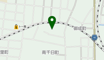 焼肉みやびの地図画像