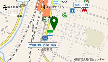 スパゲッティーのパンチョ 大船店の地図画像