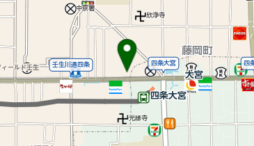 MARUKA(マルカ)楽器 京都四条店の地図画像