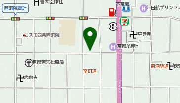 コモンルーム四条烏丸の地図画像