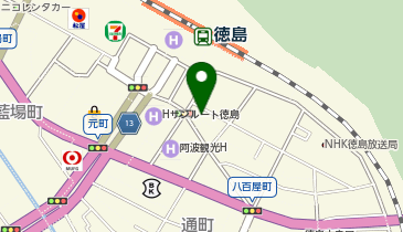 東京油組総本店 徳島組の地図画像