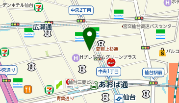 ミニミニ 仙台駅前店の地図画像