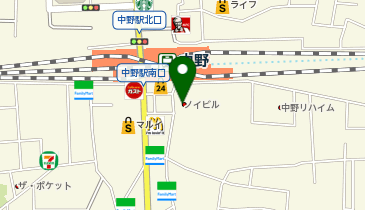 ミニミニ 中野店の地図画像
