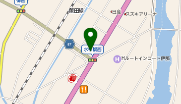ミニミニ FC伊那店の地図画像