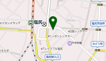 ミニミニ FC塩尻駅前店の地図画像